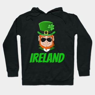 Funny Saint Patricks Day love Ireland Leprechaun Hoodie